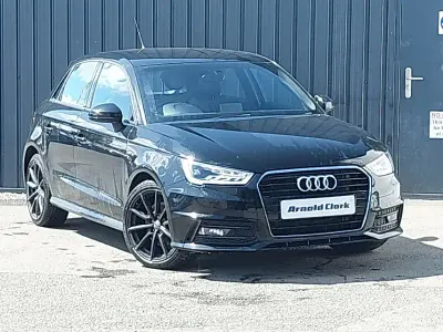 Used Audi A1 S-Line 125 HP (91 kW) 2018 Black Hatchback