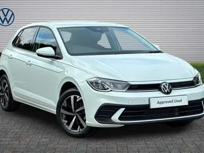 Ny VW Polo Match 95 HK (69 kW) 2026 Vit Halvkombi