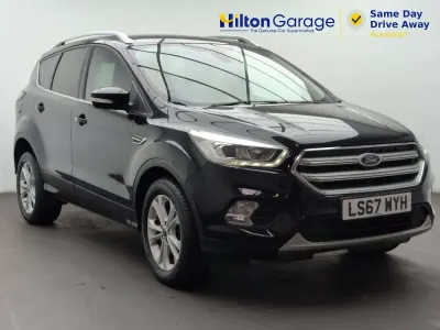Used Ford Kuga Titanium 120 HP (88 kW) 2017 Black SUV