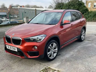 Used BMW X1 Sport Line 2018 Orange SUV