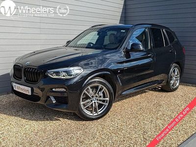 Black Used 2019 BMW X3 M Sport SUV | £24,995 (Fair price)