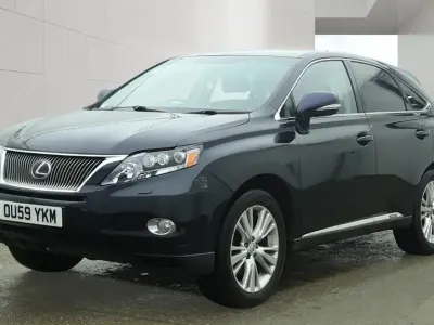 Used Lexus RX450h 2010 Regency blue SUV