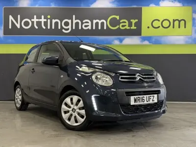 Begagnad Citroën C1 Feel 68 HK (50 kW) 2016 Blå Halvkombi