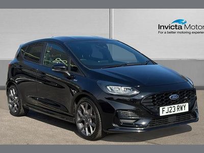 Used Ford Fiesta ST-Line 136 HP (100 kW) 2023 Agate black Hatchback