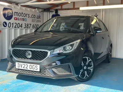Used MG MG3 Excite 106 HP (77 kW) 2022 Black Hatchback