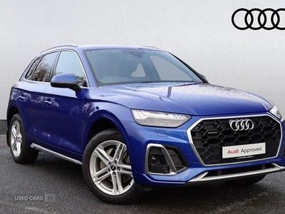 Used Audi Q5 S-Line 2022 Blue SUV