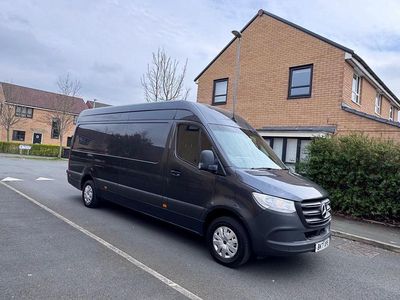 Begagnad Mercedes Sprinter Progressive 2021 Grå Van