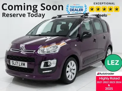Used Citroën C3 Picasso 100 HP (73 kW) 2017 Purple MPV