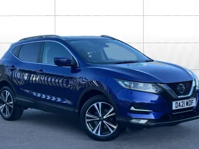 Second-hand Nissan Qashqai N-Connecta 160 CP (117 kW) 2021 Albastru SUV