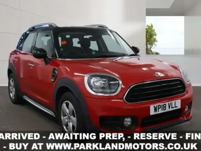 Used Mini Cooper D Countryman 2018 Red SUV