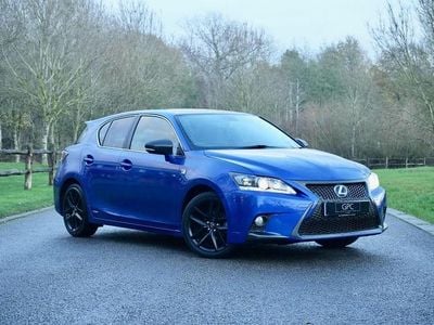 Blue Used 2014 Lexus CT200h Sport Line Hatchback | £9,989 (Fair price)
