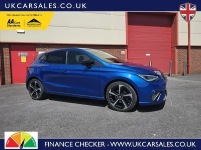 Used Seat Ibiza FR Sport 115 HP (84 kW) 2024 Blue Hatchback