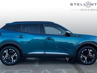 Blue New 2025 Peugeot e-2008 Allure SUV | £23,253 (Good price)