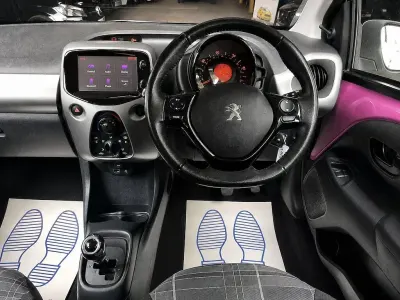 Used Peugeot 108 Active 68 HP (50 kW) 2018 Mauve/purple Hatchback