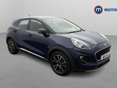 Used Ford Puma Titanium 125 HP (91 kW) 2022 Blue SUV