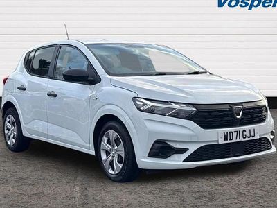 White Used 2022 Dacia Sandero Essentiel Hatchback | £8,990 (Good price)