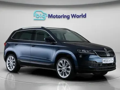 Used Skoda Karoq SE L 150 HP (110 kW) 2020 Blue SUV