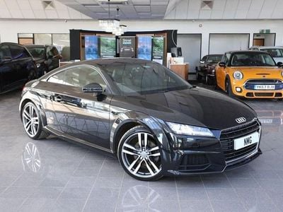 Used Audi TT S-Line 184 HP (135 kW) 2016 Black Coupe