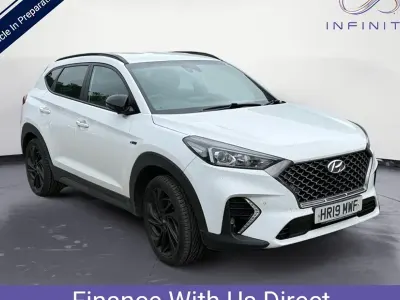 Used Hyundai Tucson N Line 177 HP (130 kW) 2019 White SUV