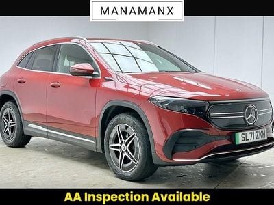 Used Mercedes EQA350 AMG line 214 kW (292 HP) 2022 Red SUV