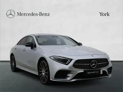 Used Mercedes CLS400 AMG line 325 HP (239 kW) 2021 Silver Coupe