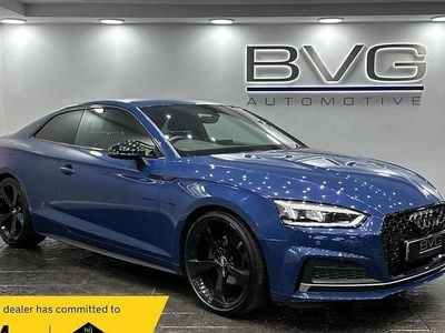Blue Used 2020 Audi A5 Black Edition Coupe | £16,994 (Super price)