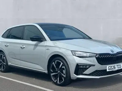 New Skoda Scala Monte Carlo 116 HP (85 kW) 2026 Meteor grey Hatchback