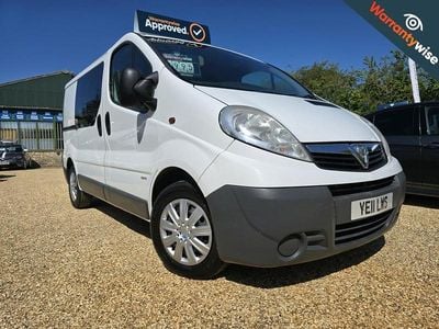 Gebraucht Vauxhall Vivaro 115 PS (84 kW) 2011 Weiß Van / Kleinbus