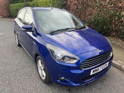 Used Ford Ka Plus Zetec 70 HP (51 kW) 2017 Blue Hatchback