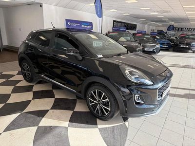 Used Ford Puma Titanium 100 HP (73 kW) 2020 Black SUV