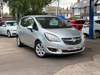 Used Vauxhall Meriva 2017 Silver MPV
