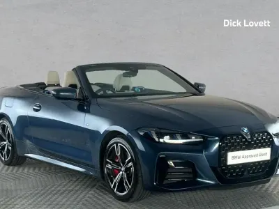 Used BMW 420 M Sport 181 HP (133 kW) 2025 Blue Cabriolet