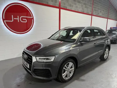 Used Audi Q3 S-Line 150 HP (110 kW) 2016 Grey SUV
