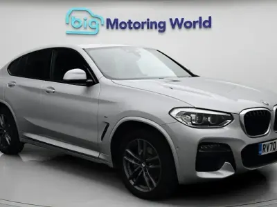 Used BMW X4 M Sport 190 HP (139 kW) 2020 Silver SUV
