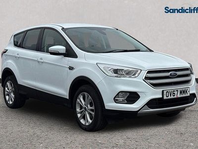 Used Ford Kuga Titanium 150 HP (110 kW) 2017 White SUV