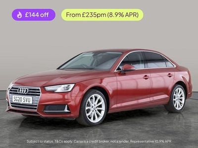 Red Used 2020 Audi A4 Sport Sedan | £13,701 (Super price)