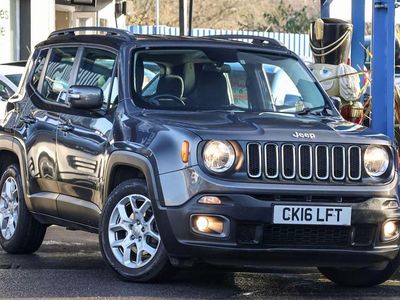 Grey Used 2016 Jeep Renegade Longitude SUV | £6,891 (Fair price)