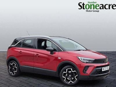 Used Vauxhall Crossland Ultimate 130 HP (95 kW) 2023 Red SUV