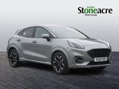Usado Ford Puma ST-Line X 125 CV (91 kW) 2021 Plateado Coupe
