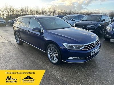 Blue Used 2019 VW Passat GT Estate | £15,695 (A bit pricey)