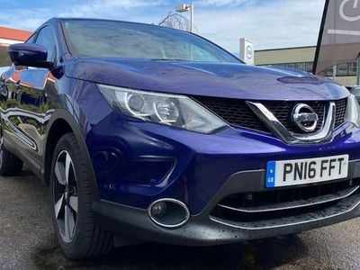 Used Nissan Qashqai N-Connecta 116 HP (85 kW) 2016 Blue SUV