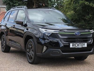 Black New 2025 Subaru Forester SUV | £38,995 (Fair price)