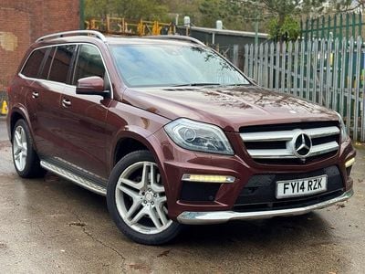 Red Used 2014 Mercedes GL350 AMG SUV | £19,995 (Fair price)