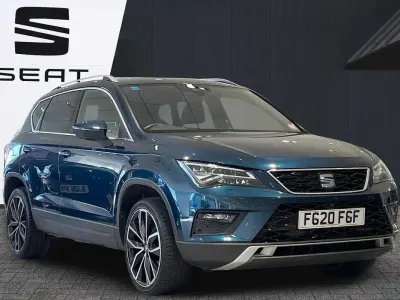Used Seat Ateca XCELLENCE Lux 150 HP (110 kW) 2020 Blue SUV