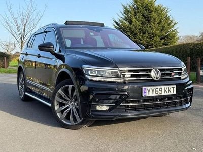 Used VW Tiguan Allspace R-line 150 HP (110 kW) 2019 Black SUV