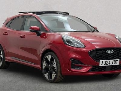 Red Used 2024 Ford Puma ST-Line X SUV | £24,799