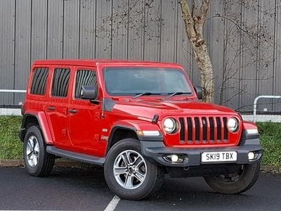Used Jeep Wrangler Overland 268 HP (197 kW) 2019 Red SUV