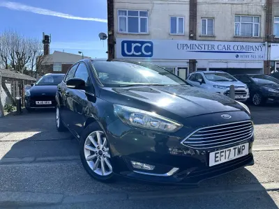 Używany Ford Focus Titanium 125 KM (91 kW) 2017 Czarny Hatchback