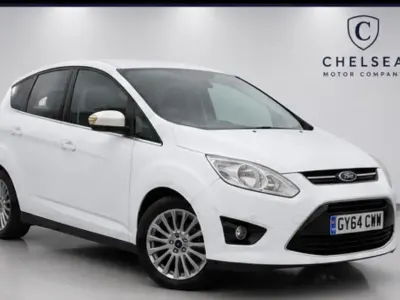 Used Ford C-MAX Titanium 125 HP (91 kW) 2014 White MPV
