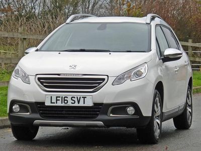 White Used 2016 Peugeot 2008 Allure SUV | £8,995 (A bit pricey)